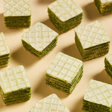 Load image into Gallery viewer, 👩🏻[10% OFF] Green Tea Wafers Cube 그린티 웨하스 (100g)
