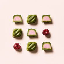 Load image into Gallery viewer, 👩🏻[10% OFF] Jeju Green Tea Raspberry Truffle Chocolate 제주섬 녹차 라즈베리 트러플 (96g)
