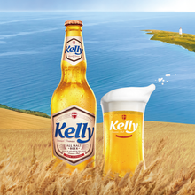 Load image into Gallery viewer, Kelly All Malt Bottle Beer 켈리 병맥주 (330ml)