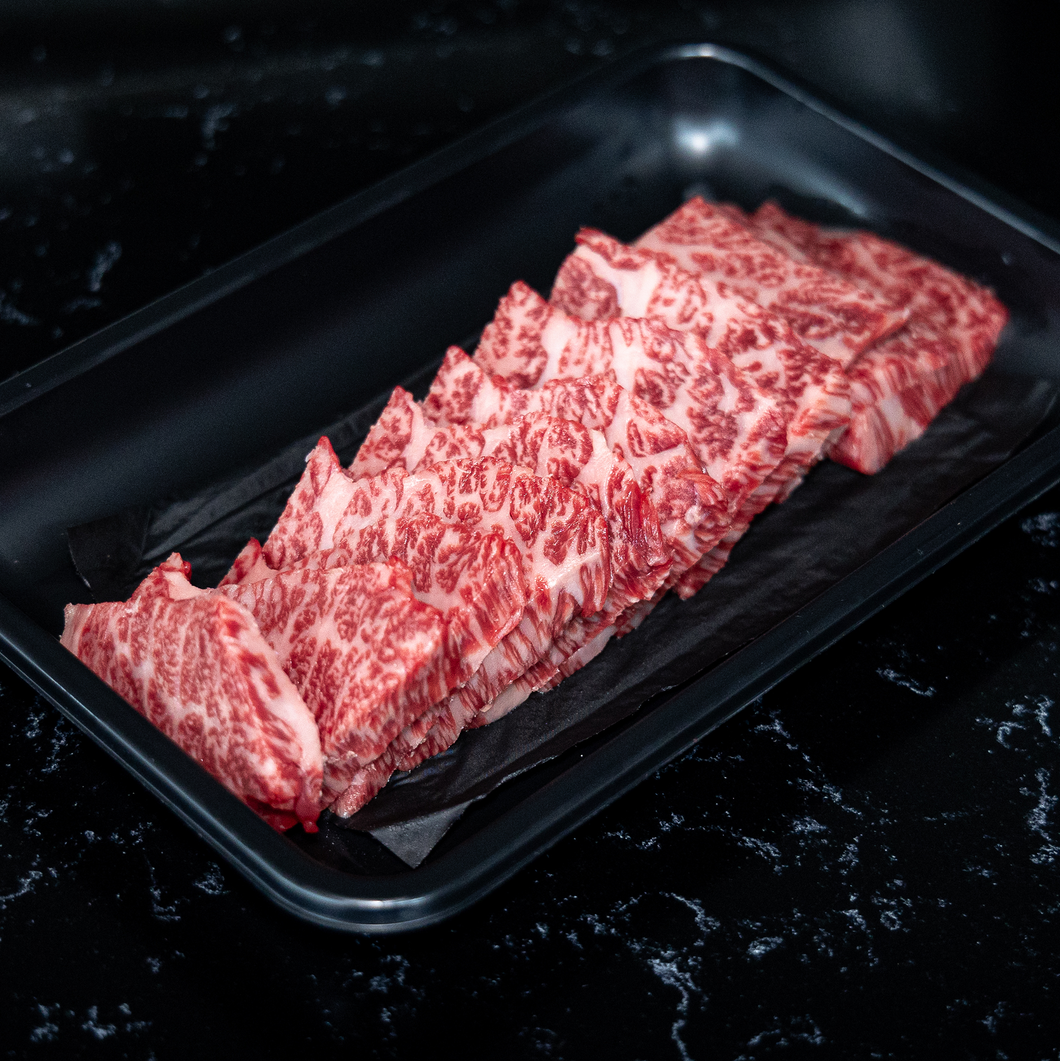 [Seoul Recipe] 1++ Korean Beef Premium Chuck Flap Tail (Frozen) 한우 꽃살치살 (구이용) (냉동) (200g)