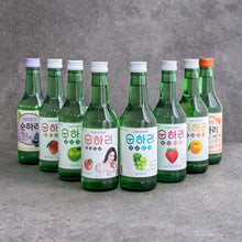 Load image into Gallery viewer, Soonhari Korean Flavoured Soju 처음처럼 순하리 과일 소주 (360ml)