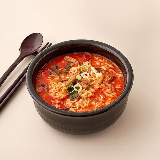 Spicy Beef Brisket Rice Soup (Frozen) 한우물 차돌짬뽕국밥 (냉동) (210g)