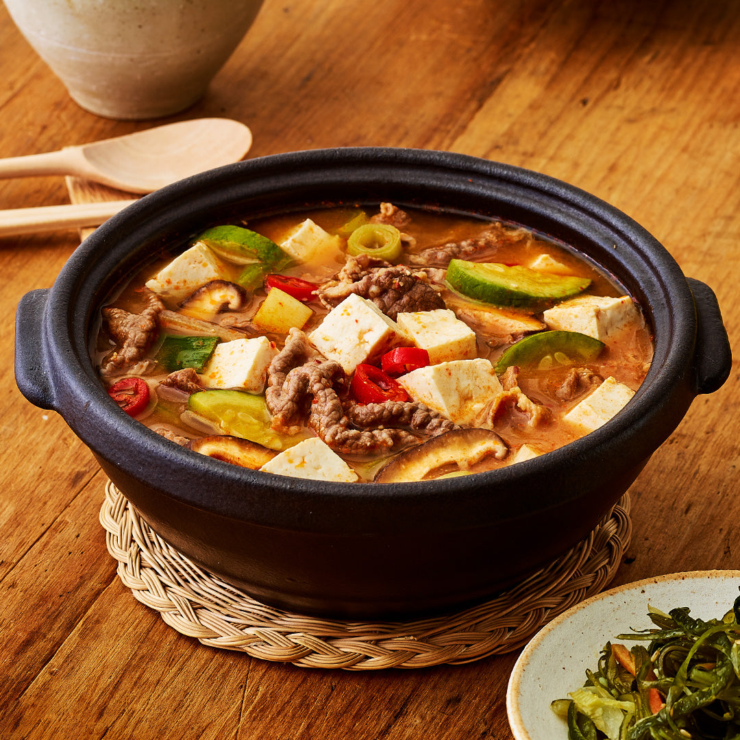 Soy Bean Stew With Beef Brisket (Frozen) 차돌 된장찌개 (600g) Seoul Recipe HK