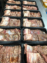 Load image into Gallery viewer, Korean beef galbi, marinated and prepared in troves.