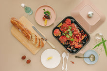 Load image into Gallery viewer, Brio Grill Pan  브리오 IH인덕션 사각 그릴팬 (2 colors)