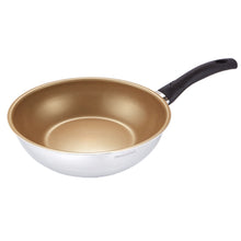 Load image into Gallery viewer, Never Stick Wok - Gold (22cm/28cm) 네버스틱 궁중팬 - 골드 (22cm/28cm)