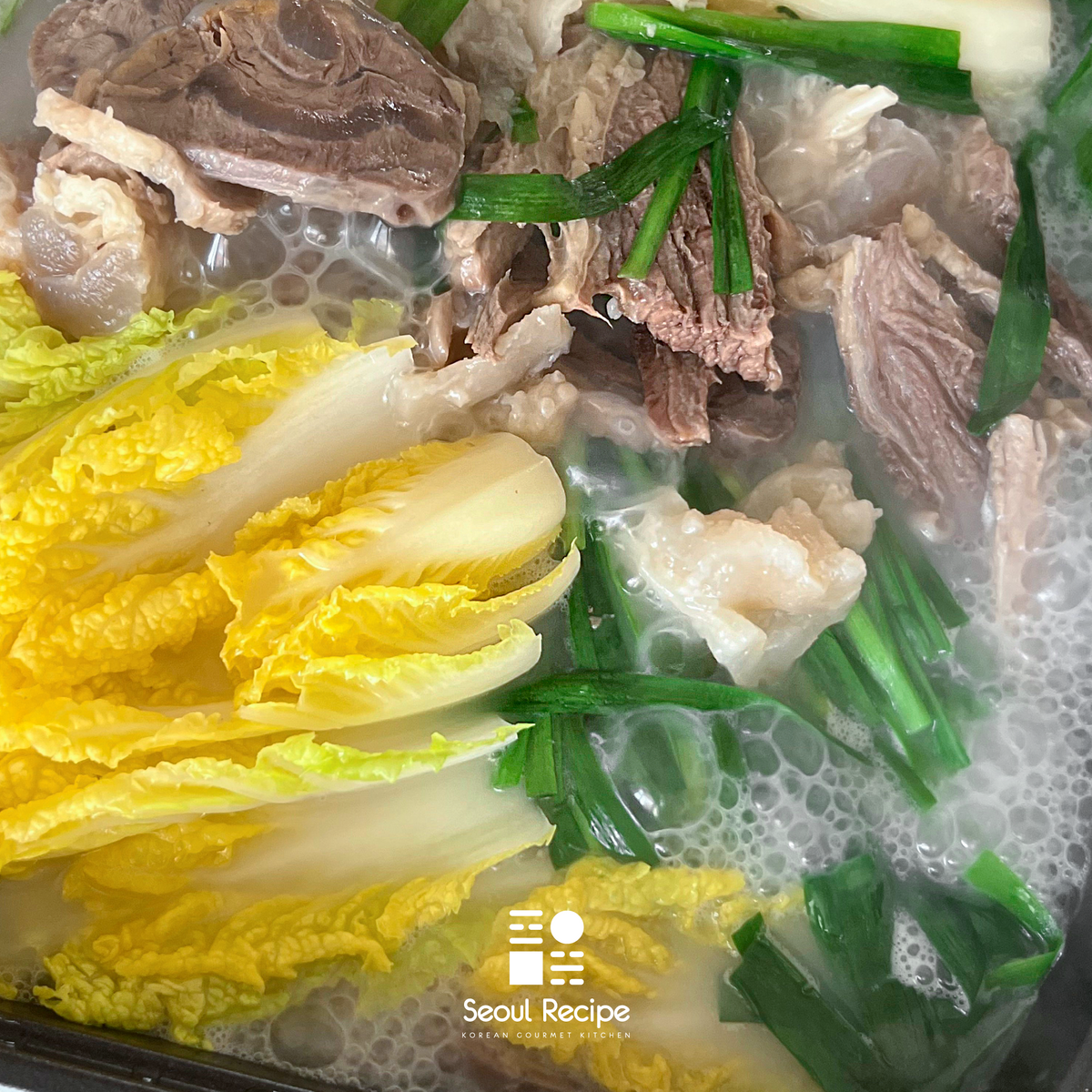 [Seoul Recipe] Assorted Beef Tendon Stew Meal Kit 모듬 수육 전골 밀키트 (2-3 pp ...
