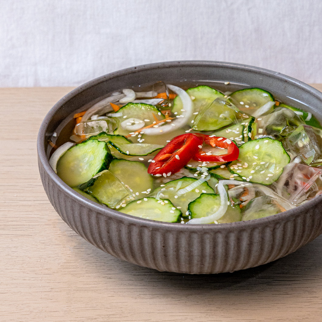 [Seoul Recipe] Cold Cucumber Soup 오이 냉국 (500g)