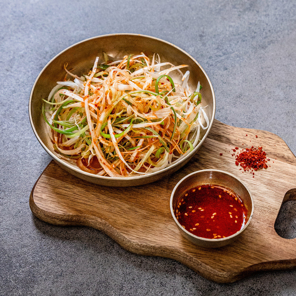[Seoul Recipe] Spring Onion Salad Meal Kit 파채 무침 밀키트 (150g)