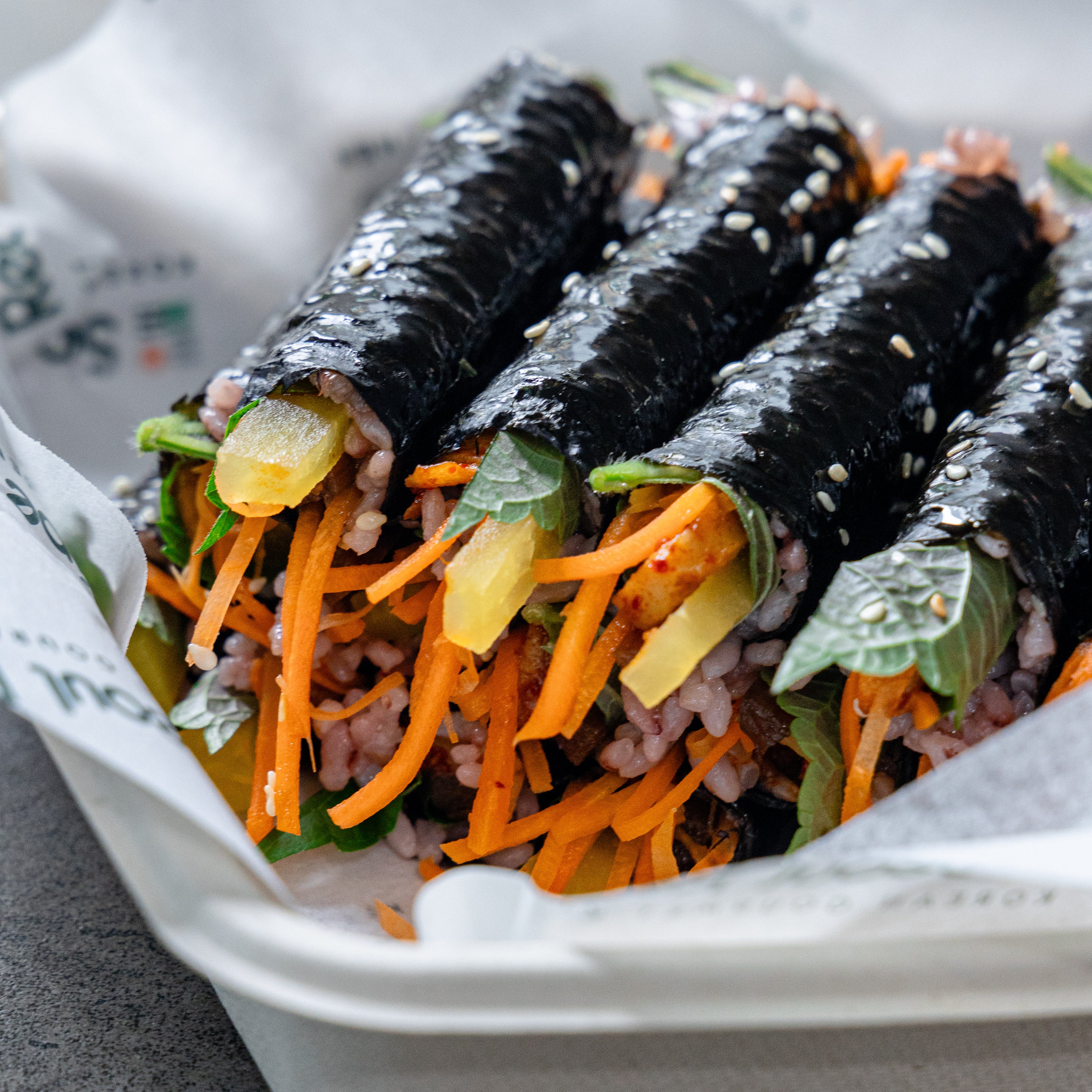[Seoul Recipe] Mini Gimbap (20 Rolls) 미니 김밥 (20줄)
