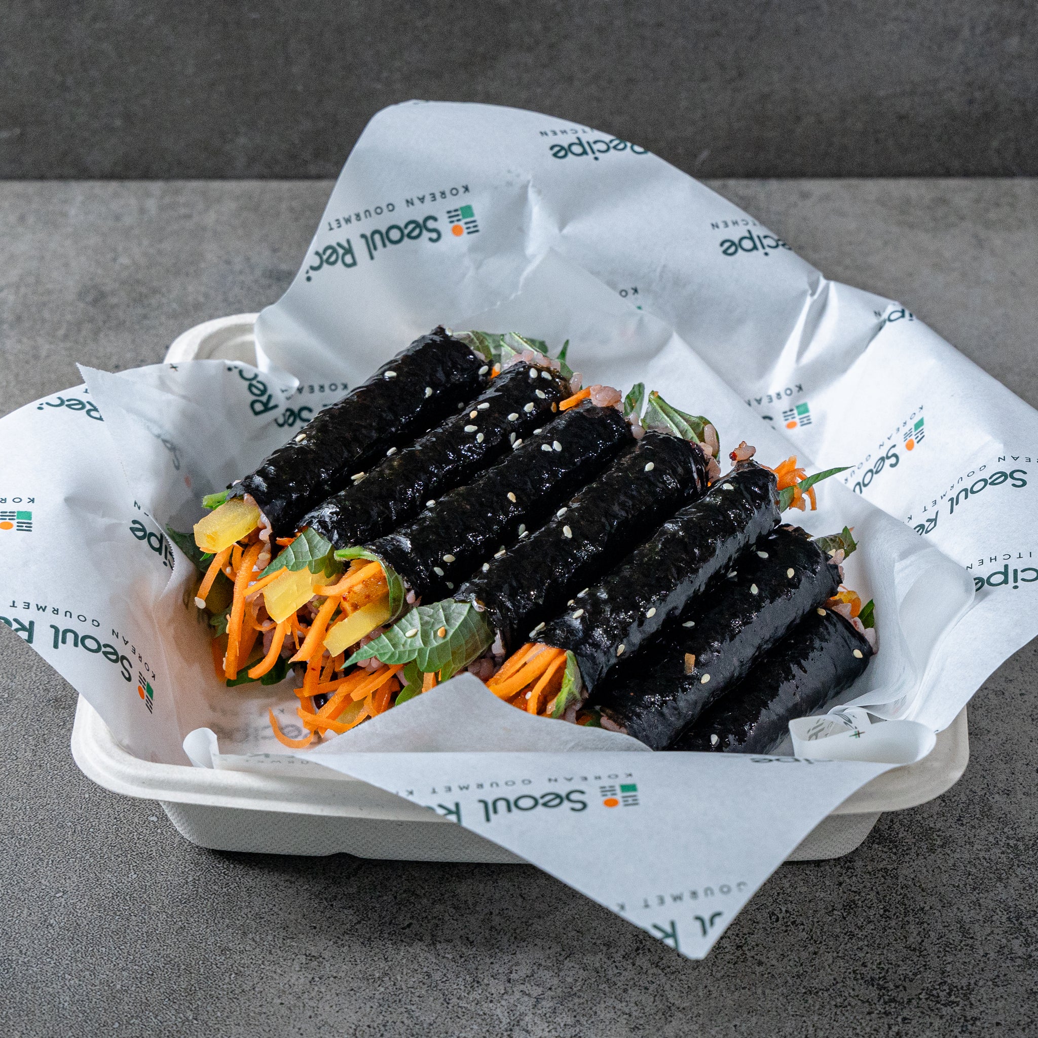 [Seoul Recipe] Mini Gimbap (20 Rolls) 미니 김밥 (20줄)