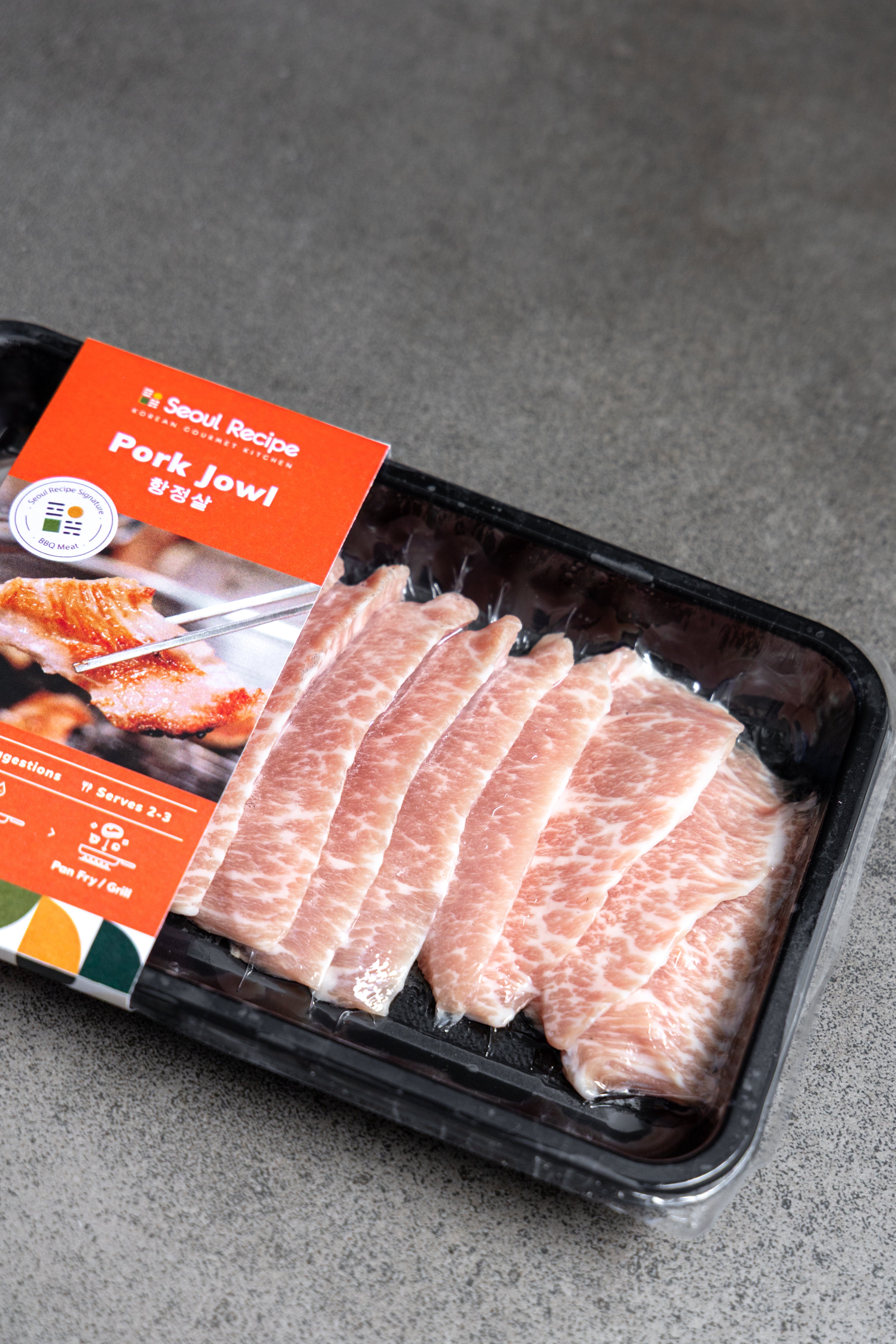 [Seoul Recipe] Handcut Pork Jowl (Frozen) 항정살 (냉동) (200g)