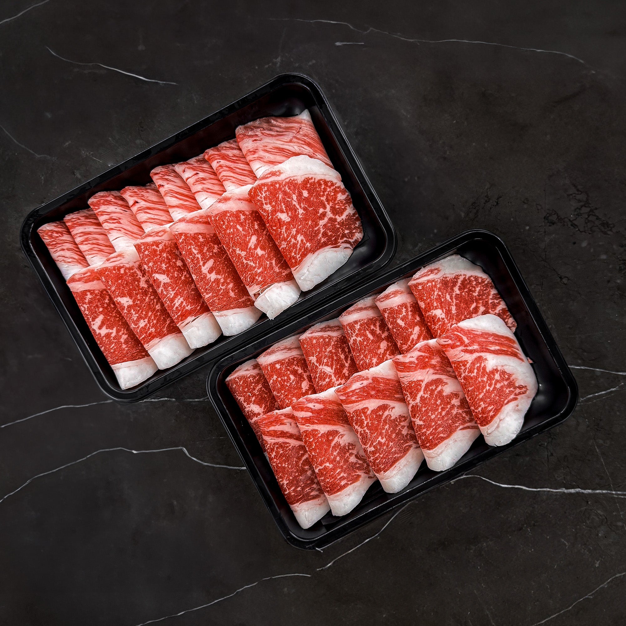 [Seoul Recipe] 1++ Korean Beef Sliced Brisket (Frozen) 한우 차돌 슬라이스 (냉동) (100g)