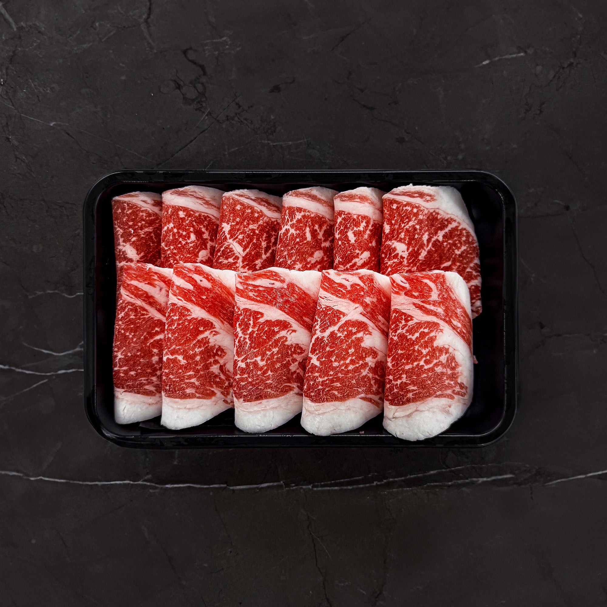 [Seoul Recipe] 1++ Korean Beef Sliced Brisket (Frozen) 한우 차돌 슬라이스 (냉동) (100g)