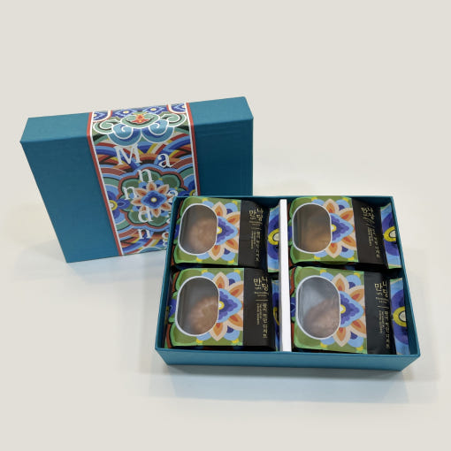 [Mannadang] Royal Yakgwa & Yuzu Yakgwa Gift Set 궁중 약과 & 유자 약과 선물세트 (144g)