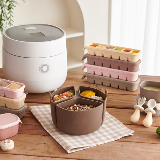 [Firgi] Silicone Baby Food Rice Cooker Partition 실리콘 이유식 밥솥 칸막이 – Seoul ...