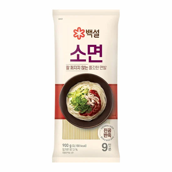 Beksul Rice Noodle 백설 소면 (900g)