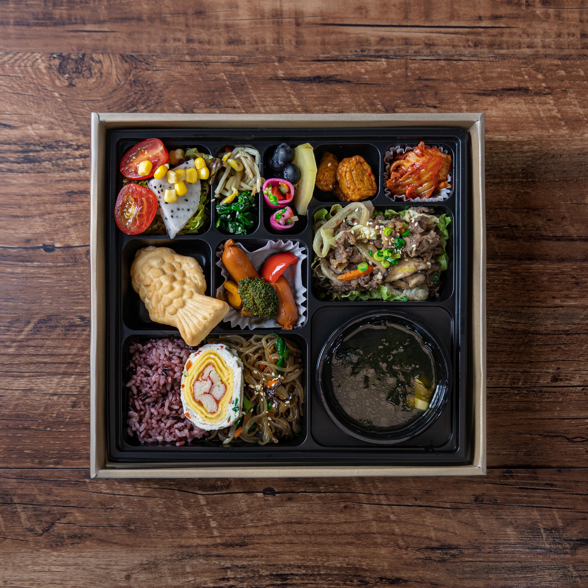 [Seoul Recipe] Premium Lunchbox  프리미엄 도시락 (2 Boxes)