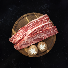 Load image into Gallery viewer, [Seoul Recipe] Canadian Beef Short Rib Slice LA Galbi (Frozen) 캐나다산 LA 갈비 (냉동) (500g / 1kg)
