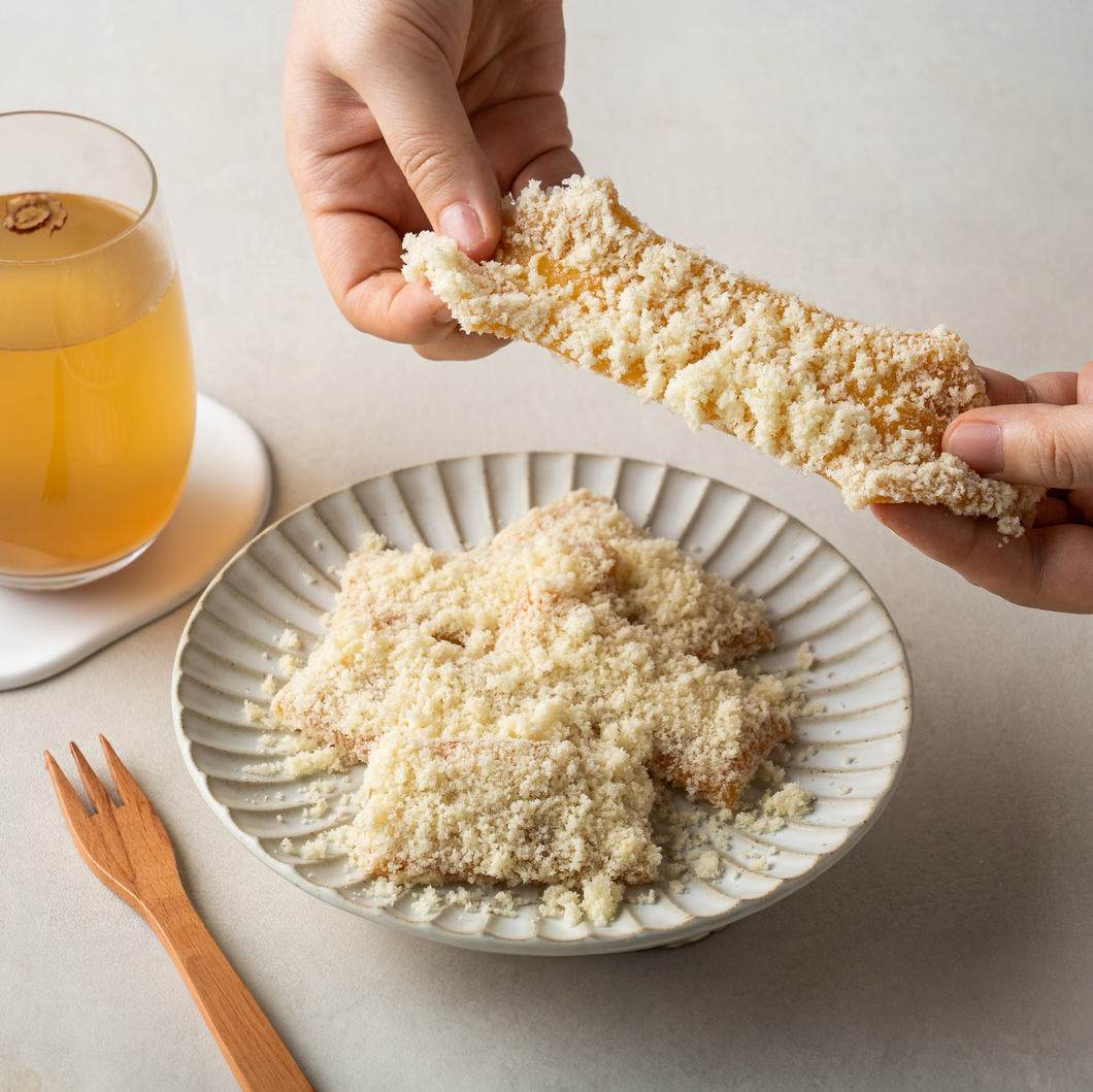 Pumpkin Glutinous Rice Cake 호박 인절미 (500g)