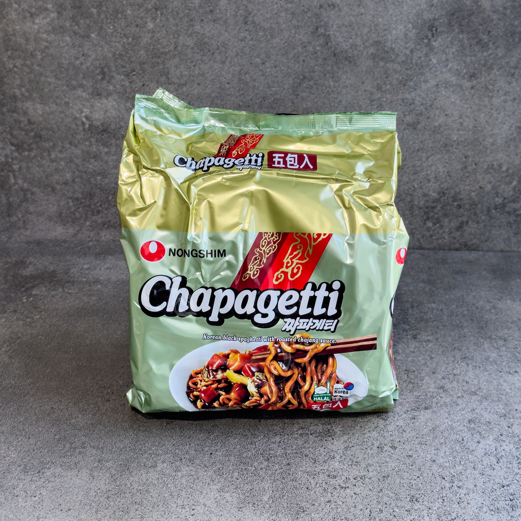 Chapagetti Jjajang Noodles 짜파게티 (5 packs)