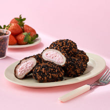 Load image into Gallery viewer, Chocolate Crunch Cream Rice Cake (Frozen) 방아당 초코크런치 크림떡 (냉동) (40g x 6 packs)
