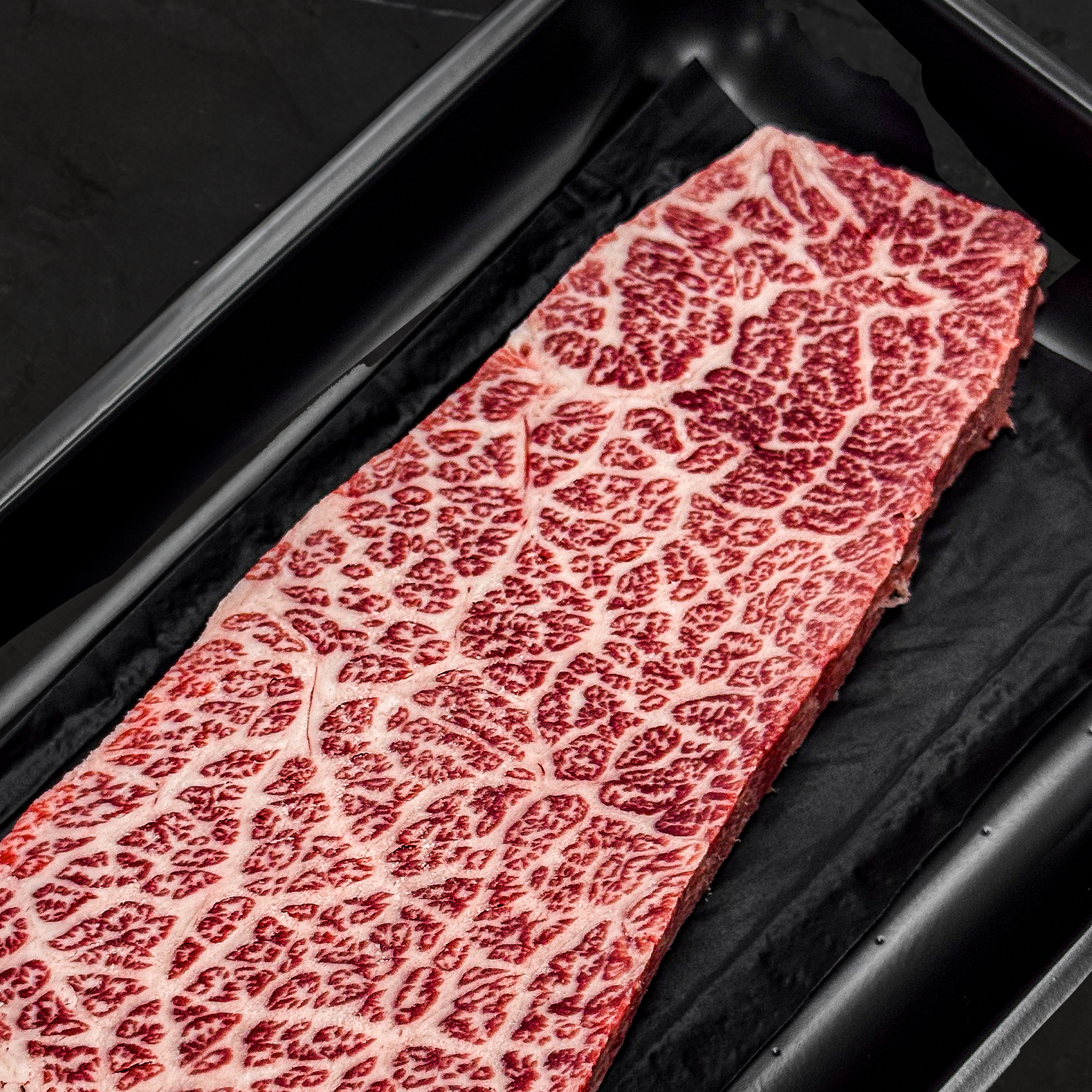 [Seoul Recipe] 1++ Korean Beef Chuck Flap Tail (Frozen) 한우 꽃살치살 (냉동) (200g)