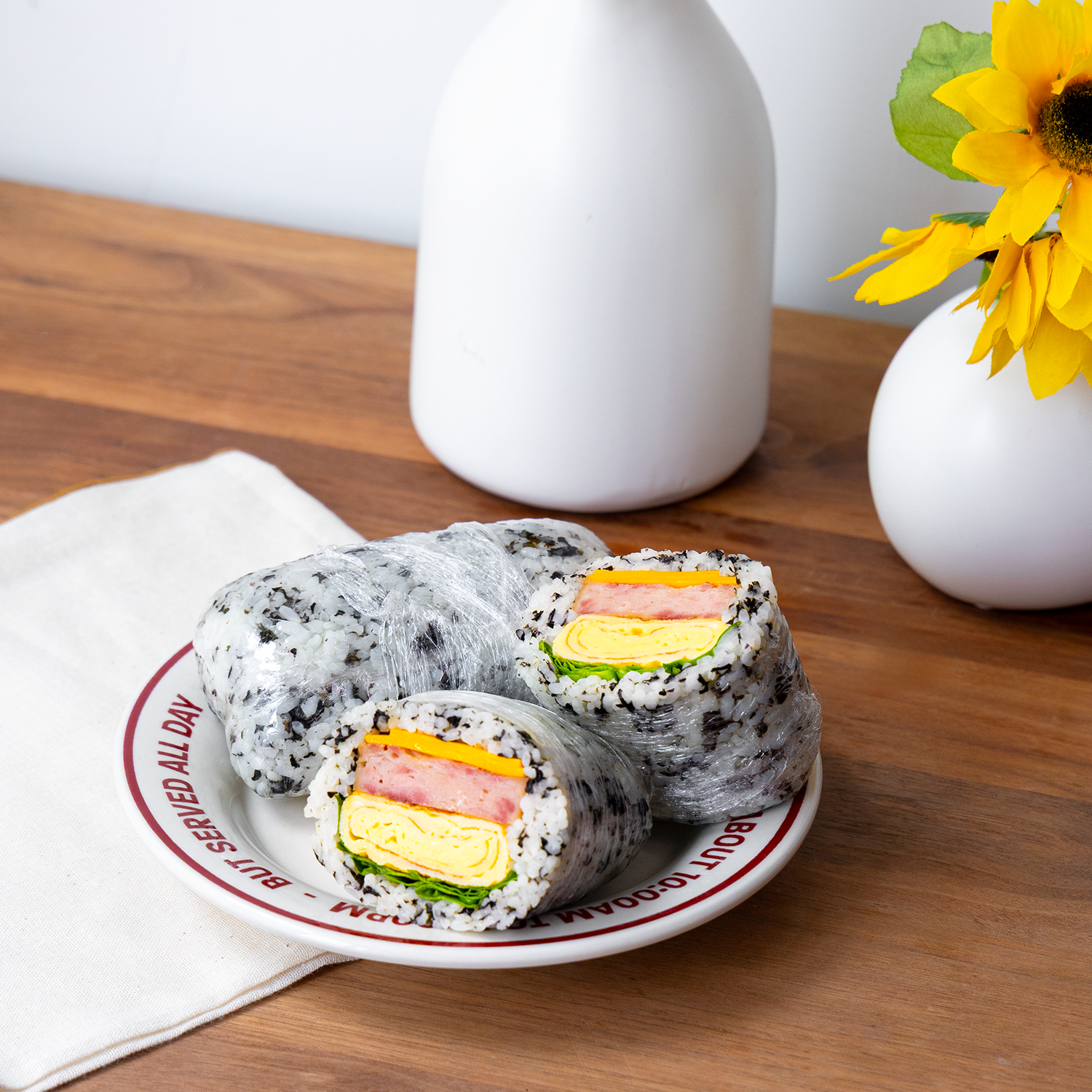 [Seoul Recipe] Classic Ham & Egg Rice Burger 추억의 밥버거 (12 half pcs)