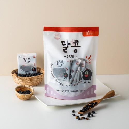 [🎃10% OFF] Dalkong Black Bean 달콩 검정콩 (10g x 10packs)