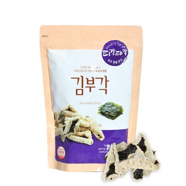 Deep-fried Seaweed Chips 바삭고소 김부각 (80g)