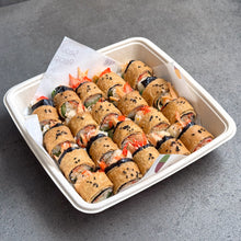 Load image into Gallery viewer, [Seoul Recipe] Dried Tofu Crabmeat Gimbap Rolls 유부 맛살 김밥 (20pcs)
