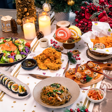 Load image into Gallery viewer, 🌟 [Seoul Recipe] Glowy Snowy Party Set 화사한 눈꽃 연말 파티 세트 (4-6ppl / 10-12ppl)
