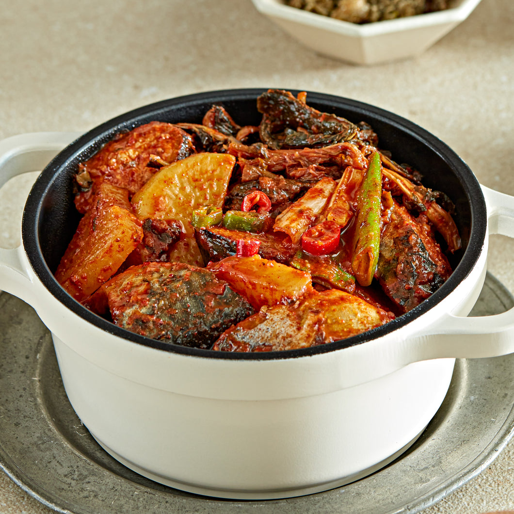 Goreun Braised Mackerel Stew 고른 시래기 고등어조림 (850g)