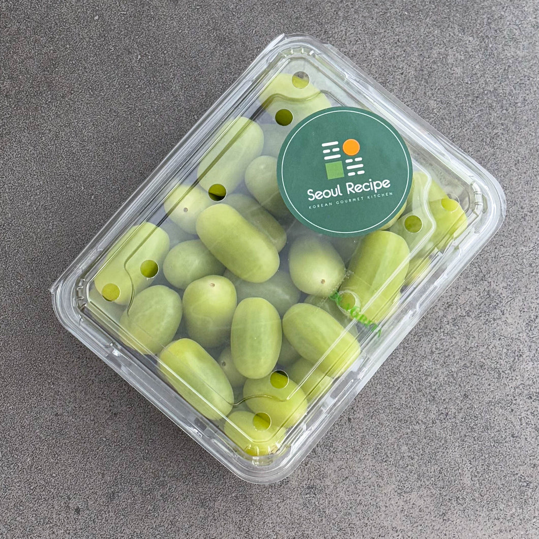 [Seoul Recipe] Green Cherry Tomato 대추 방울 토마토 (500g)