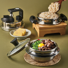 Load image into Gallery viewer, [Seoul Recipe] Special 1++Korean Beef Sot-Bap Set 스페셜 1++ 한우 솥밥 세트
