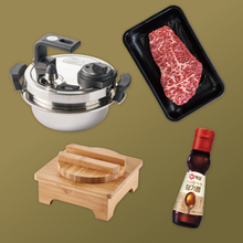 Load image into Gallery viewer, [Seoul Recipe] Special 1++Korean Beef Sot-Bap Set 스페셜 1++ 한우 솥밥 세트
