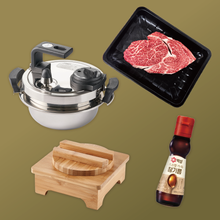 Load image into Gallery viewer, [Seoul Recipe] Special 1++Korean Beef Sot-Bap Set 스페셜 1++ 한우 솥밥 세트
