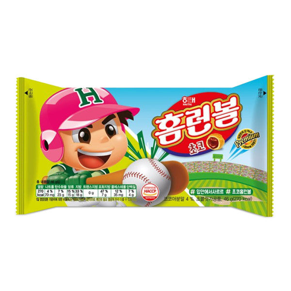 Home Run Ball Chocolate Cream Puffs 홈런볼 (46g)