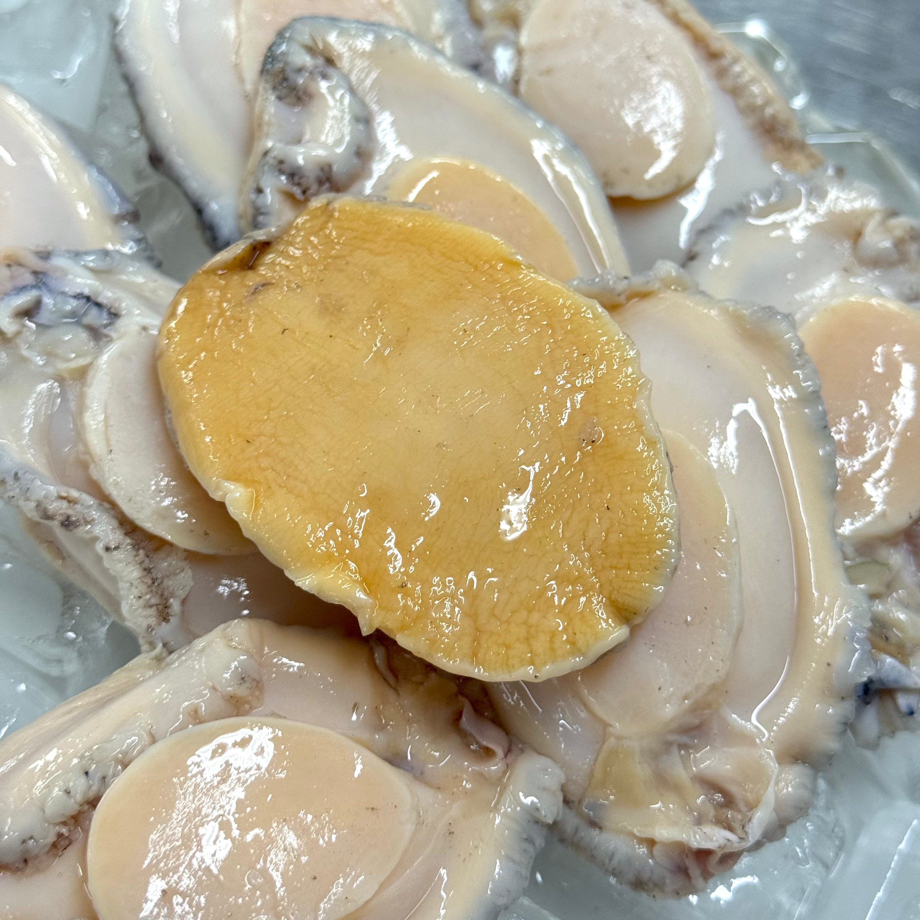 [바다앤영어조합법인] Korean Abalone (Frozen) 한국산 점보 전복 (냉동) (8-9 pcs, 500g~550g)