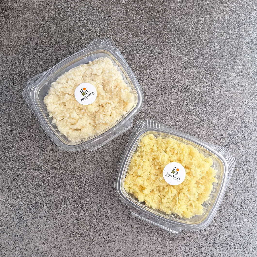 [Seoul Recipe] Minced Ginger & Garlic Set 다진 생강 마늘 세트 (300g)