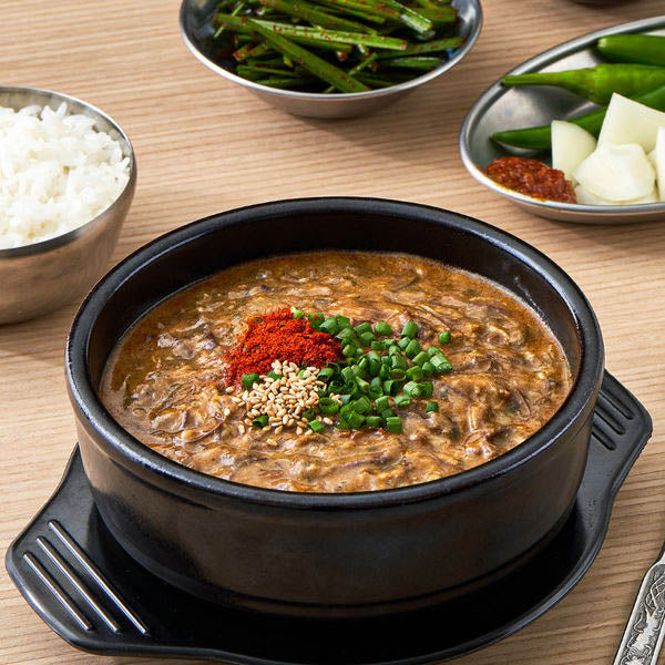 Jeju-style Spicy Bracken & Beef Soup (Frozen) 고른 제주식 고사리 육개장 (냉동) (400g)