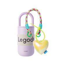 Load image into Gallery viewer, LEGODT Loop Tumbler + Heart Key Ring + Strap Set 레고트 루프 텀블러 + 하트 키링 + 스트랩 세트
