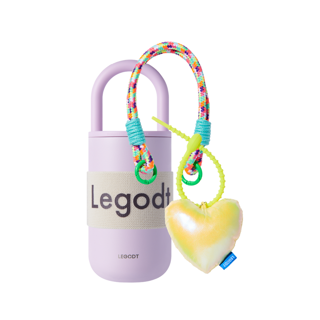 LEGODT Loop Tumbler + Heart Key Ring + Strap Set 레고트 루프 텀블러 + 하트 키링 + 스트랩 세트