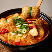 Load image into Gallery viewer, Mala Fried Tofu Bag Fish Cake Stew 외갓집 곳간 마라 유부주머니 어묵전골 (637g)
