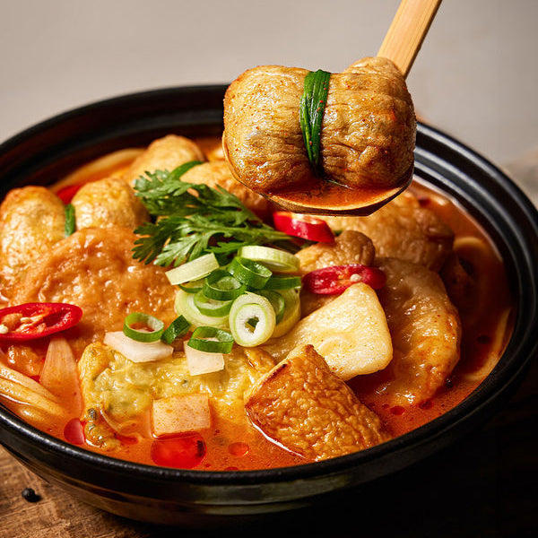 Mala Fried Tofu Bag Fish Cake Stew 외갓집 곳간 마라 유부주머니 어묵전골 (637g)