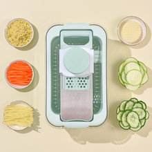 Load image into Gallery viewer, Miato All-in-one Stainless Steel Multipurpose Slicer (6-piece Set) 미아토 올인원 스텐 만능 채칼 (6종세트)
