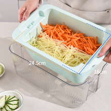 Load image into Gallery viewer, Miato All-in-one Stainless Steel Multipurpose Slicer (6-piece Set) 미아토 올인원 스텐 만능 채칼 (6종세트)
