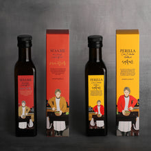Load image into Gallery viewer, Molina Oil Toasted Sesame Oil &amp; Raw Perilla Oil 몰리나 오일 (250ml) (Lunar New Year Set / Single Bottle)
