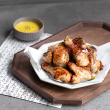 Load image into Gallery viewer, [Seoul Recipe] Oven Chicken with Honey Mustard Sauce 오븐 구이 치킨 &amp; 허니머스타드 소스 (2-3ppl)
