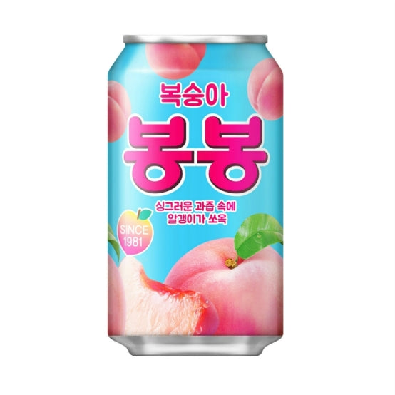 Bong Bong Peach Drink 복숭아 봉봉 (340ml)